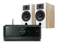 Zestawy stereo - Yamaha MusicCast RX-V6A (czarny) + Diva 3 (dąb) - miniaturka - grafika 1