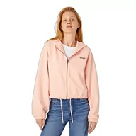 Bluzy damskie - Wrangler Damska bluza z kapturem z kapturem, Peach Melba, rozmiar S, Peach Melba, S - miniaturka - grafika 1