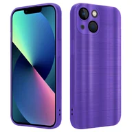 Etui i futerały do telefonów - Etui Cadorabo do Apple iPhone 14 fioletowe etui ochronne na telefon komórkowy etui silikonowe TPU - miniaturka - grafika 1