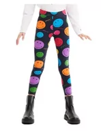 Legginsy - Legginsy Angel Smiley, S, 2000 czarne, czarny, 4 Lata - miniaturka - grafika 1