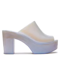 Klapki i japonki damskie - Klapki Melissa Melissa Mule Ad 32233 White AL352 - miniaturka - grafika 1