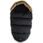 Śpiworki dla dzieci - Uniwersalny śpiworek zimowy CZARNY - miniaturka - grafika 1