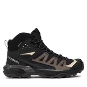 Buty trekkingowe damskie - Trekkingi Salomon X Ultra 360 Mid Gore-Tex L47448600 Czarny - miniaturka - grafika 1