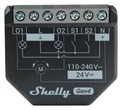 Systemy inteligentnych domów - Shelly 2PM Gen4 2-pack - miniaturka - grafika 1