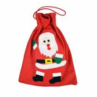 Opakowania i torebki na prezenty - Worek na prezenty filcowy Mikołaj - miniaturka - grafika 1