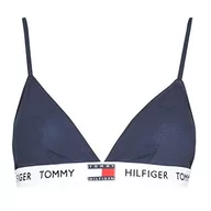 Biustonosze - Tommy Hilfiger Damski biustonosz usztywniany trójkątny, Marynarka marynarska, M - miniaturka - grafika 1