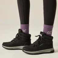 Buty trekkingowe damskie - Regatta Trapery damskie z membraną Sherbourne Czarny, Rozmiar: 40 - miniaturka - grafika 1