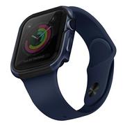 Akcesoria do smartwatchy - Apple UNIQ UNIQ etui Valencia Watch Series 4/5/6/SE 40mm niebieski/atlantic blue UNIQ353BLU - miniaturka - grafika 1