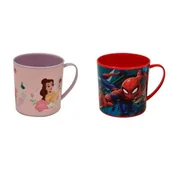 Kubki - Kubek dzięcięty z uchem Ben 260 ml wielokolorowy - miniaturka - grafika 1