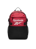 Plecaki - Reebok Plecak RBK-025-CCC-05 Bordowy - miniaturka - grafika 1