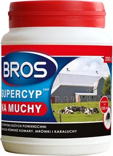 Bros Supercyp 6WP na muchy do oprysku 200g - Zwalczanie i odstraszanie szkodników - miniaturka - grafika 1