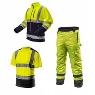 Odzież robocza - Komplet męskiej odzieży roboczej BHP: spodnie, bluza, t-shirt, rozmiar S, NEO - miniaturka - grafika 1