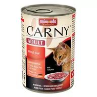 Mokra karma dla kotów - Animonda Carny Adult smak wołowina 12x400g - miniaturka - grafika 1