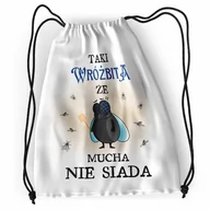 Plecaki worki - Plecak Dla Wróżbity Sportowy Szkolny Worek Torba z Nadrukiem ze Zdjęciem - miniaturka - grafika 1