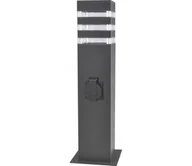 Lampy ogrodowe - Lampa zewnętrzna z gniazdem TEKSAS 1xE27/20W/230V IP54 44 cm - miniaturka - grafika 1