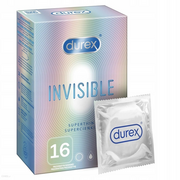 Prezerwatywy - Durex Invisible Extra Thin super cienkie prezerwatywy 16 szt - miniaturka - grafika 1