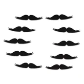 Dekoratorstwo - EKO-DECO, scrapki z filcu, wąsy, 10 szt. - miniaturka - grafika 1