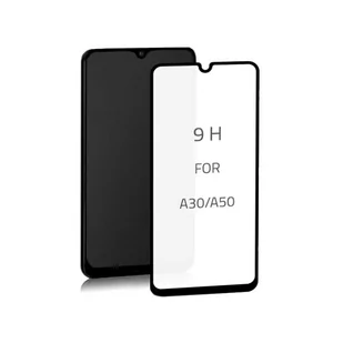 Qoltec Szkło ochronne hartowane PREMIUM do Samsung Galaxy A30s 6D Pełne Czarne 52144 - Szkła hartowane na telefon - miniaturka - grafika 2