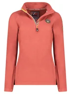 Bluzy damskie - Geographical Norway Bluza polarowa "Tugim" w kolorze pomarańczowym - miniaturka - grafika 1