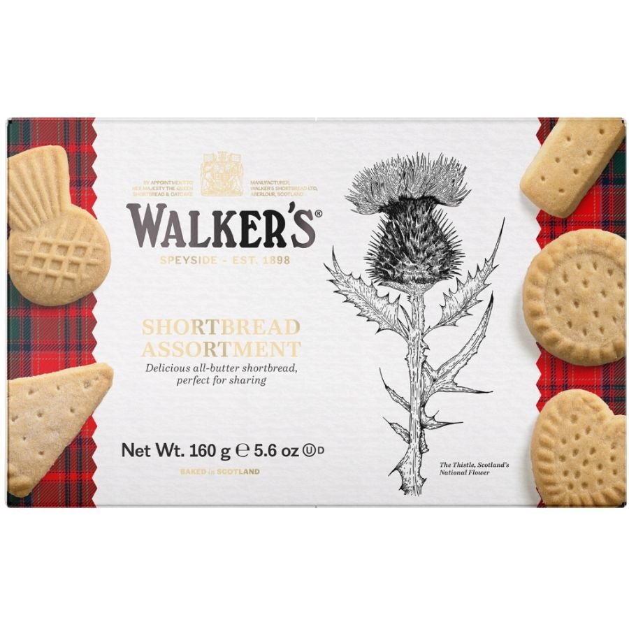 Ciasteczka Mix Walker's Shortbread kartonik (160g)