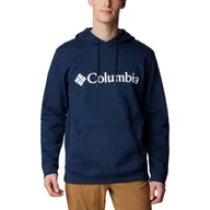 Bluzy sportowe męskie - Bluza Sportowa Z Kapturem Męska Columbia Csc Basic Logo - miniaturka - grafika 1