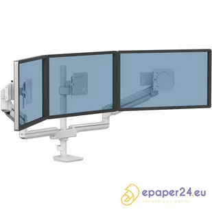 Ramię na 3 monitory Fellowes Tallo Modular 3FMS białe - Akcesoria do monitorów - miniaturka - grafika 1