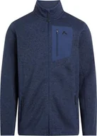 Kurtki męskie - Mckinley Skeena III męska kurtka polarowa, melanż/granatowa, XL - miniaturka - grafika 1