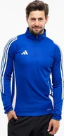 Bluzy męskie - Adidas Bluza męska adidas Tiro 24 Training Top niebiesko-biała IS1042 S - miniaturka - grafika 1