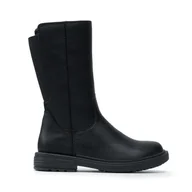 Buty dla dziewczynek - Kozaki Geox J Eclair G.E J169QE 000BC C9999 M Czarny - miniaturka - grafika 1