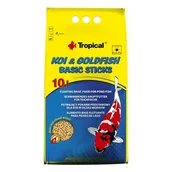 Pokarm dla ryb - Pokarm dla ryb pływający koigoldFish basic Sticks 10 l / 800 g worek Tropical - miniaturka - grafika 1
