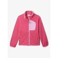 Bluzy damskie - Polar Sportowy Dziecięcy Columbia Fast Trek Fleece Full Zip - miniaturka - grafika 1