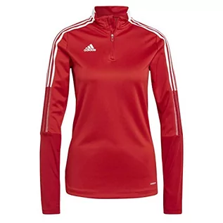 Swetry damskie - adidas Damski sweter Tiro21 Tr Top W Team Power Red XL - grafika 1