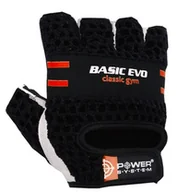 Rękawice do ćwiczeń - Rękawice fitness Power System  Fitness Rukavice Basic Evo Červené S - miniaturka - grafika 1