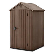 Altany ogrodowe - Keter Domek ogrodowy Darwin 4 x 4 brown - miniaturka - grafika 1
