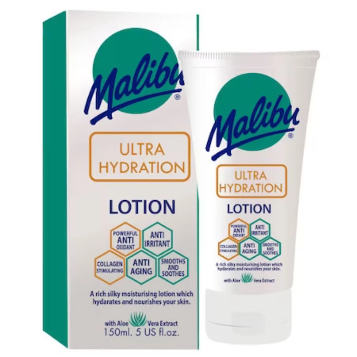 Malibu, Ultra Hydration, Mleczko Po Opalaniu Anti-Age, 150ml
