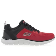Sneakersy męskie - Buty Skechers Track-Broader 232698RDBK - czerwono-czarne - miniaturka - grafika 1