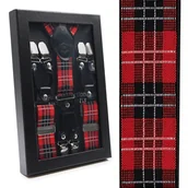 Dodatki do ubrań - SZELKI do Spodni Męskie w Pudełku PREMIUM Mocne Elastyczne od S do XXL - miniaturka - grafika 1