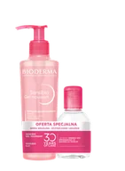 Zestawy kosmetyków damskich - Bioderma Zestaw Sensibio (Gel Moussant 200ml + H2O 100ml) - miniaturka - grafika 1