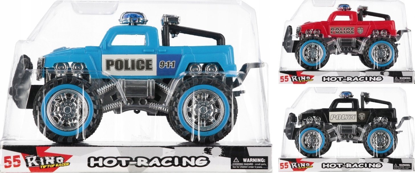 Mega Creative AUTO POLICJA P/B 22X13X14 MIX3 MC PBX 48/96