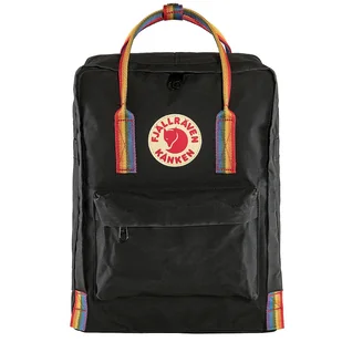 Fjallraven, Plecak, Kanken Rainbow 550-907, czarny, 16L - Plecaki - miniaturka - grafika 9