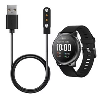 Akcesoria do smartwatchy - Ładowarka Kabel Magnetyczny Do Xiaomi Haylou Solar Ls05 Czarna - miniaturka - grafika 1