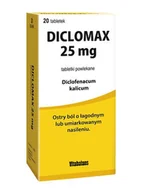 Leki przeciwbólowe - Vitabalans OY Diclomax 25 mg 20 tabletek 8934302 - miniaturka - grafika 1