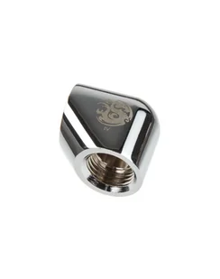 Bitspower Adapter 90 Grad 2X G1/4 Cala - Shiny Silver Wasc372 BP-90DIG14 - Chłodzenie wodne - miniaturka - grafika 1