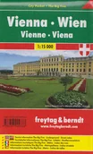 Atlasy i mapy - Freytag&amp;Berndt Wiedeń city pocket mapa 1:15 000 Freytag & Berndt - miniaturka - grafika 1