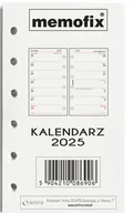 Kalendarze - Wkład Kalendarzowy 2025 dzienny A6 Memofix Antra - miniaturka - grafika 1