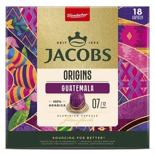 Kapsułki JACOBS Origins Guatemala do ekspresu Nespresso - Kawa w kapsułkach i saszetkach - miniaturka - grafika 1