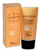 Balsamy i kremy do ciała - Dior Bronze Beautifyng Protective Creme Sublime Glow spf50-50 ml - miniaturka - grafika 1