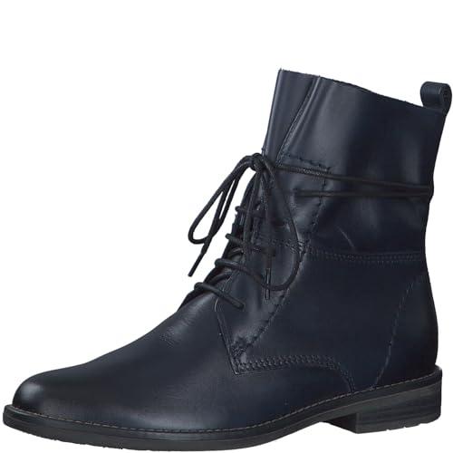 MARCO TOZZI Damskie sztyblety Lace Boot Flat 2-25133-41, grantowy, 37 EU
