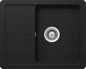 Zlewozmywaki - SCHOCK Zlew PINEDO D-100XS ONYX (Cristalite+) - miniaturka - grafika 1