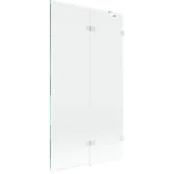 Parawany nawannowe - Mexen Lunar parawan nawannowy 2-skrzydłowy prawy 100 x 150 cm, transparent, biały - 897-100-100-20-00-P - miniaturka - grafika 1